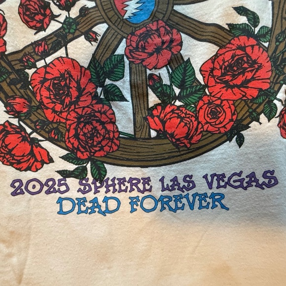 Dead & Co 2025 Sphere Las Vegas / Dead Forever / Bertha Tour Shirt - Picture 5 of 6